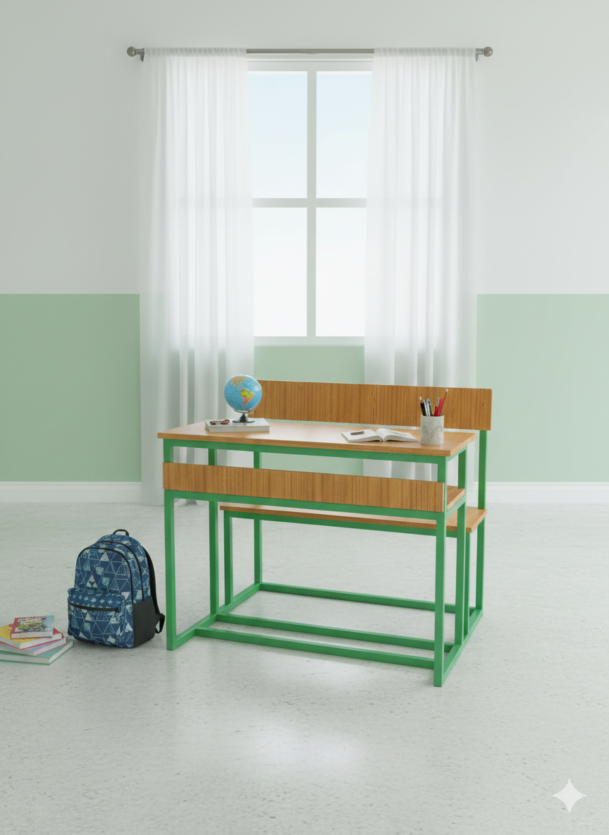 Student Classroom Bench